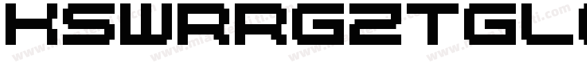 KSWRRGZTGL0 20 00字体转换